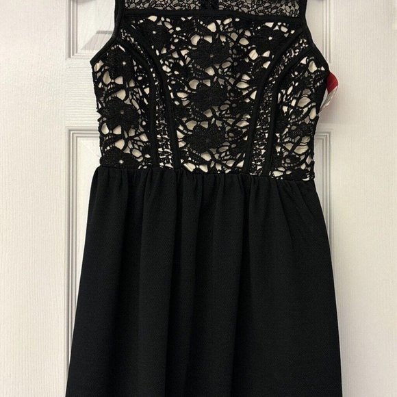 Xhilaration Dresses & Skirts - NWT Black Lace Dress By Xhilaration. Size XS. Party Social Events.